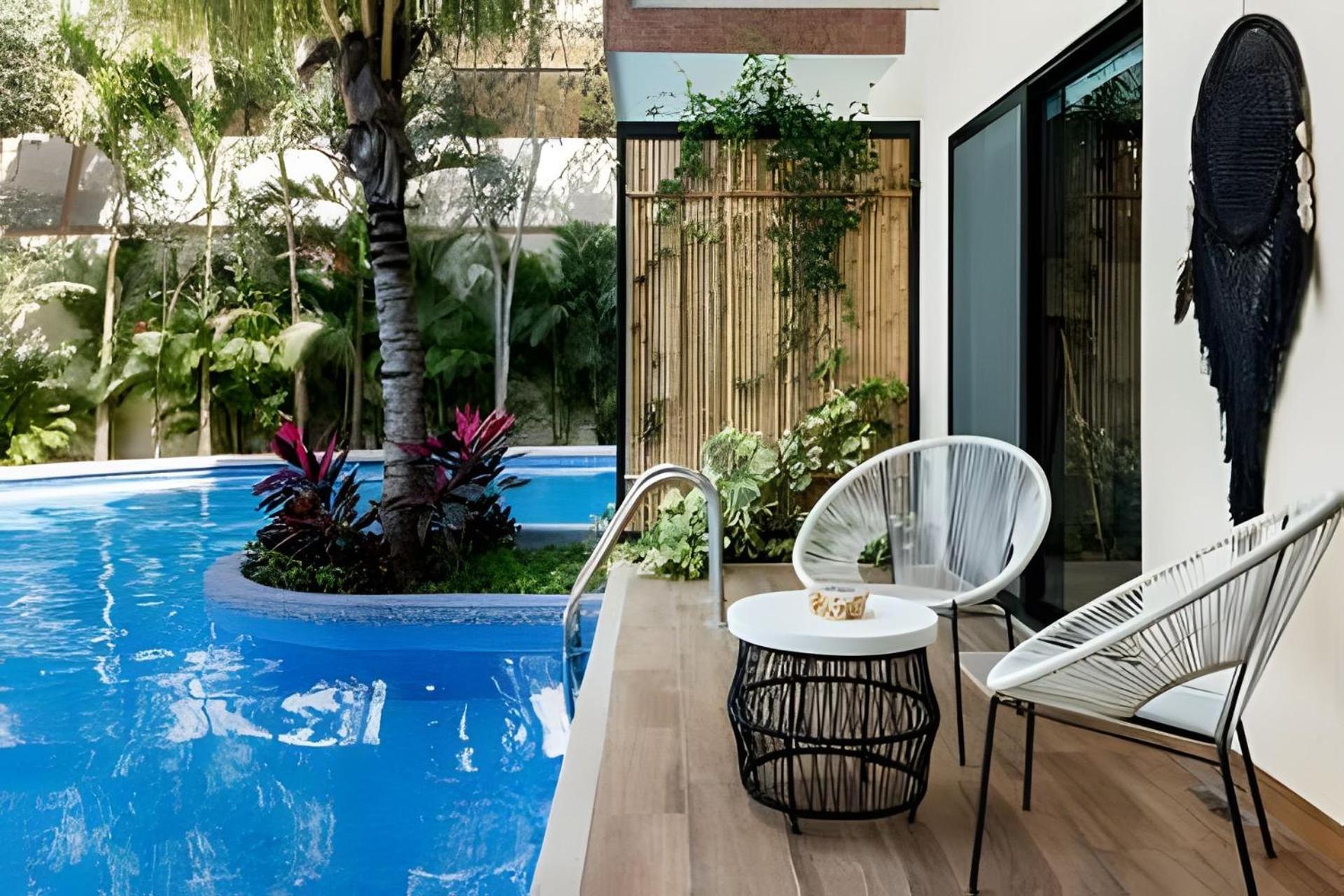 Casa De Lujo Ka'An Maya Acceso Swimup A La Piscina Tulum Exterior photo