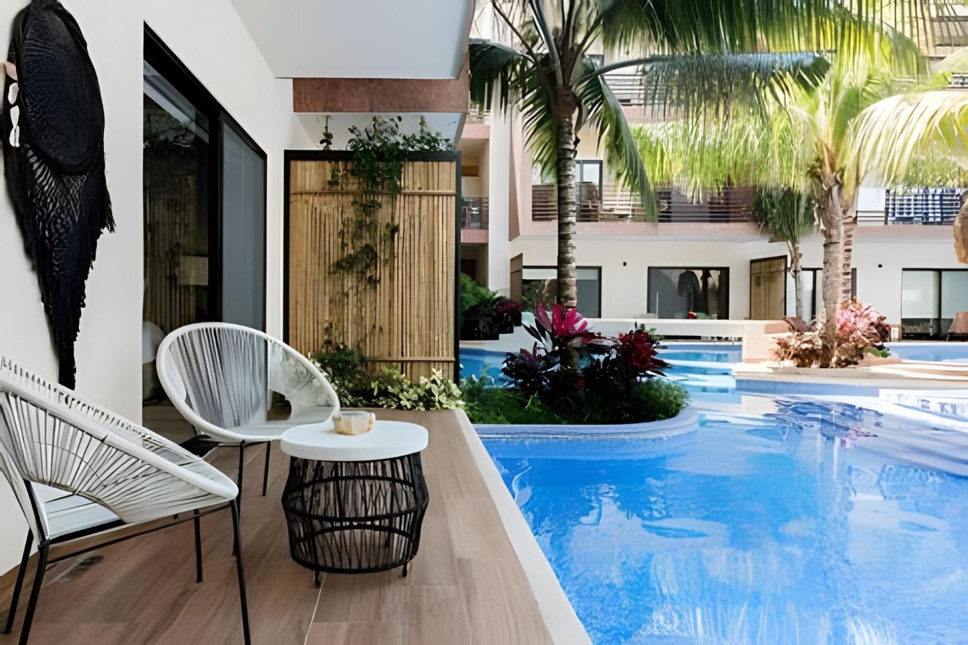 Casa De Lujo Ka'An Maya Acceso Swimup A La Piscina Tulum Exterior photo