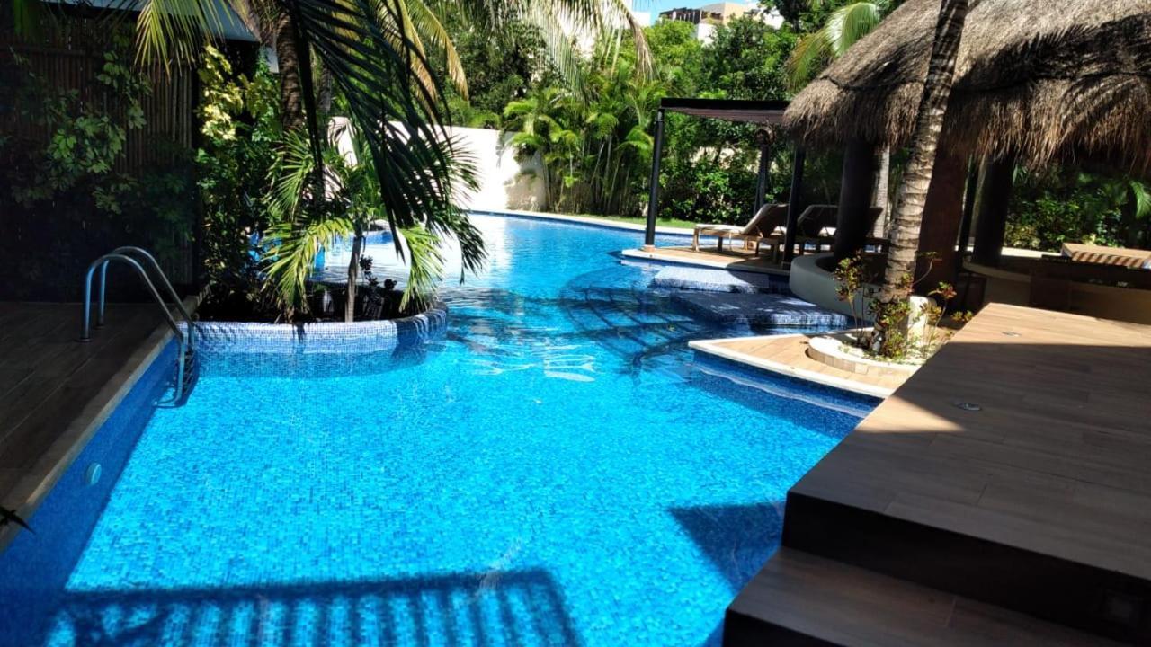 Casa De Lujo Ka'An Maya Acceso Swimup A La Piscina Tulum Exterior photo